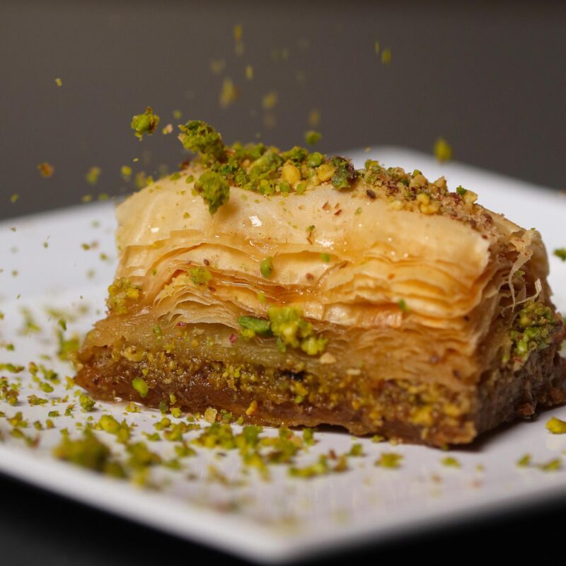 Pistachio baklava