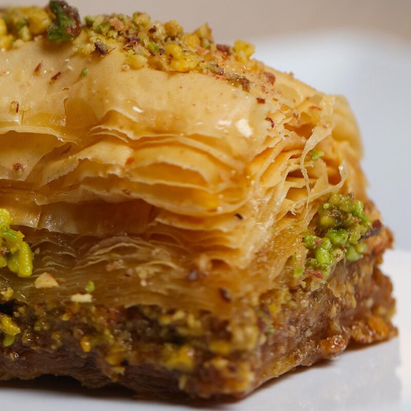 Pistachio baklava